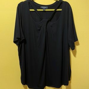 Karen Kane black top 3x